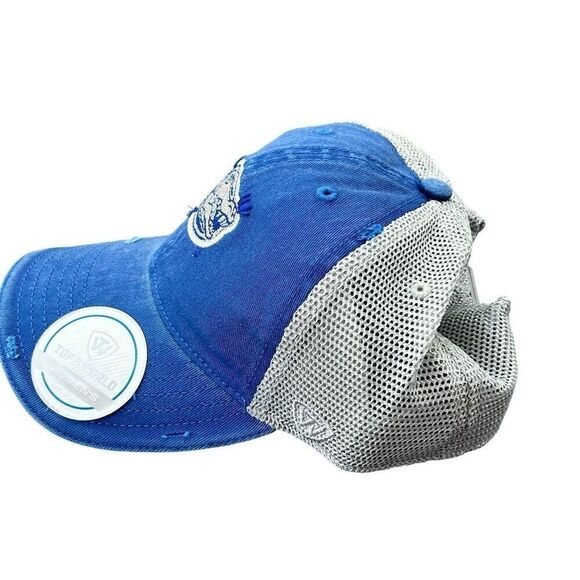 Florida Gators Women's Trucker Snapback Hat Royal/White Top Of The World - Picture 4 of 6